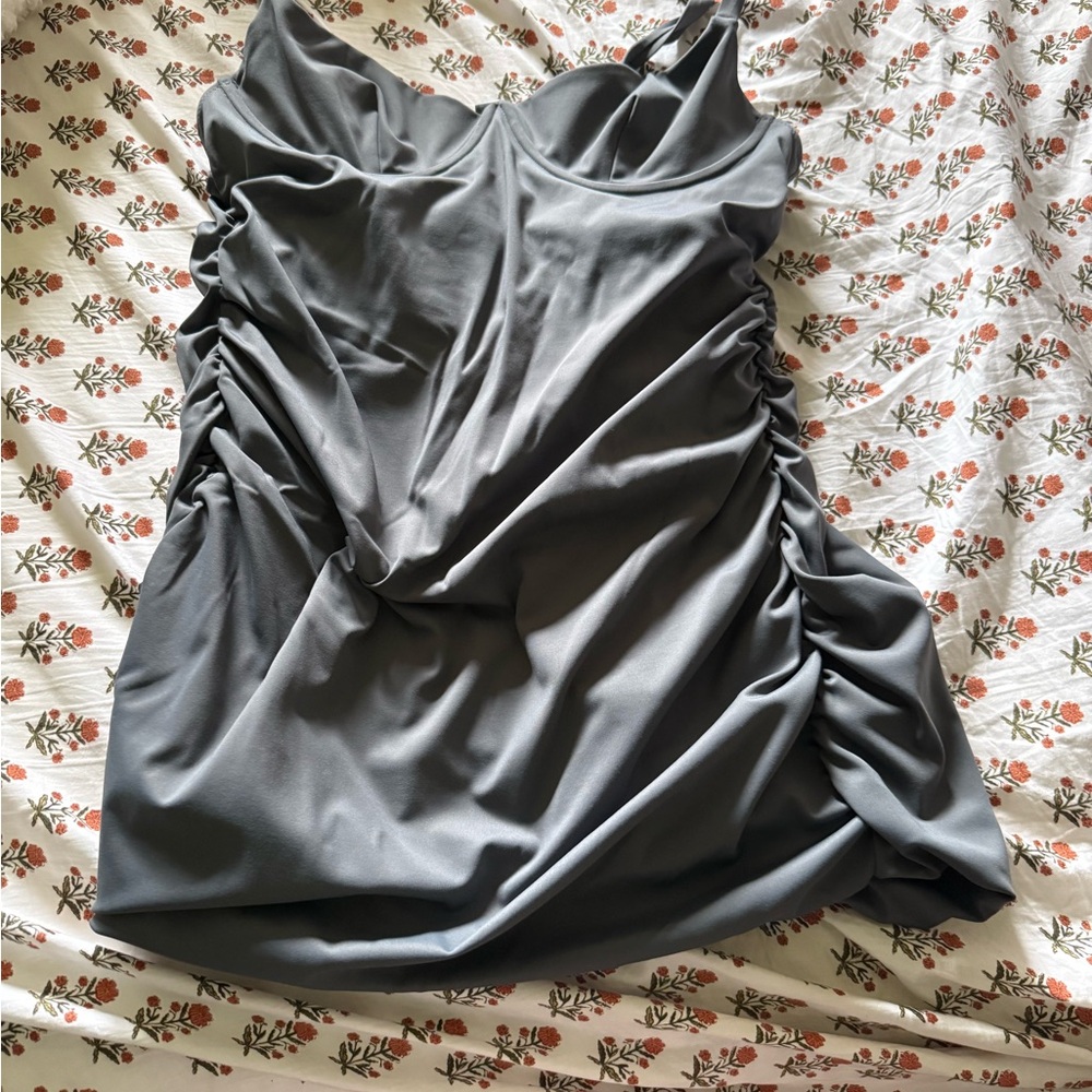 SKIMS Dark Gray Swimsuit xxl